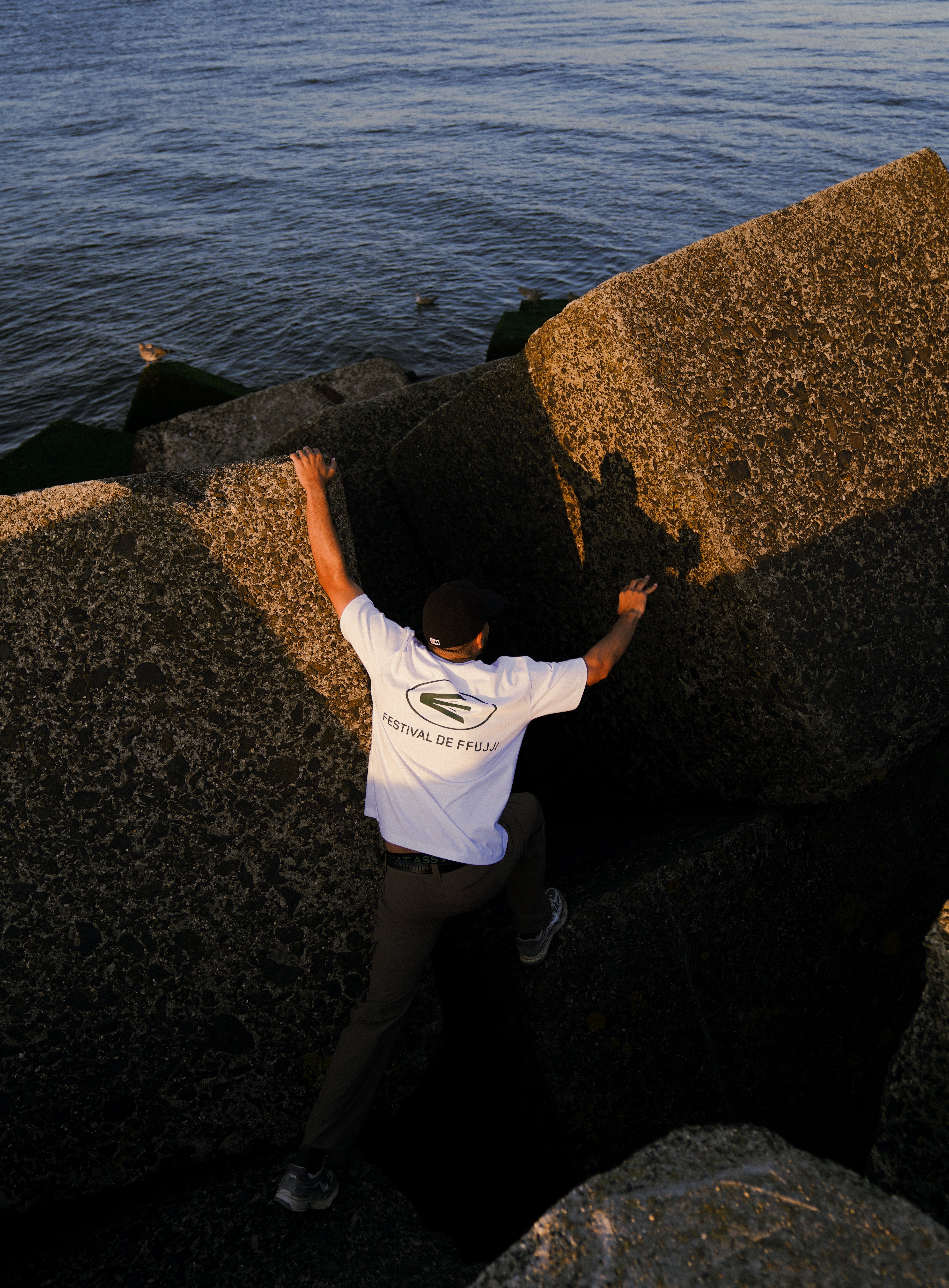 FFUJJI FESTIVAL DE FFUJJI TEE WHITE