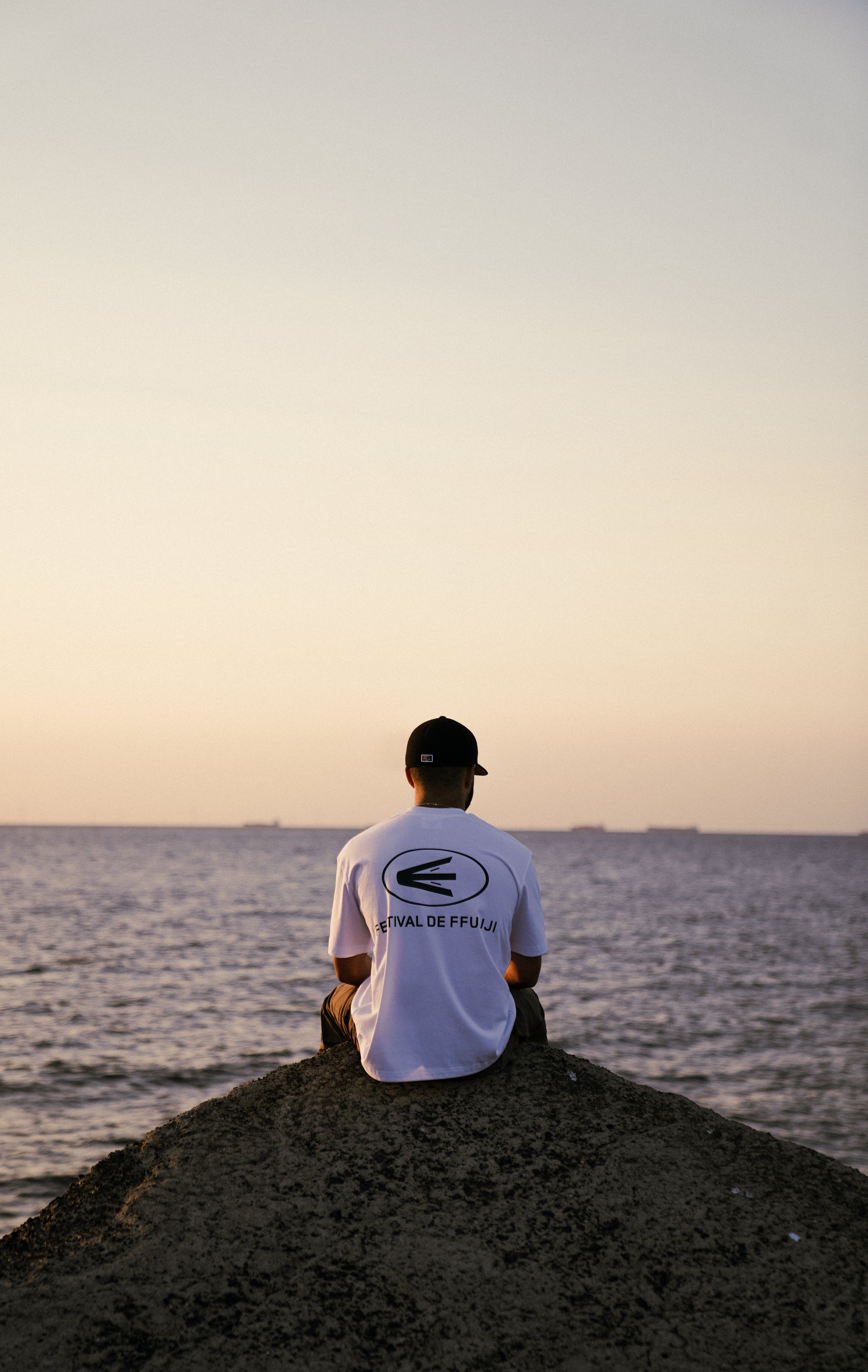 FFUJJI FESTIVAL DE FFUJJI TEE WHITE