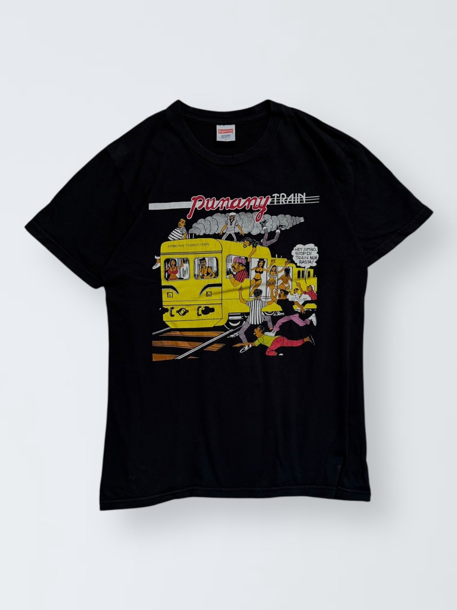 Vintage Supreme T-shirt – “Punany Train” Graphic