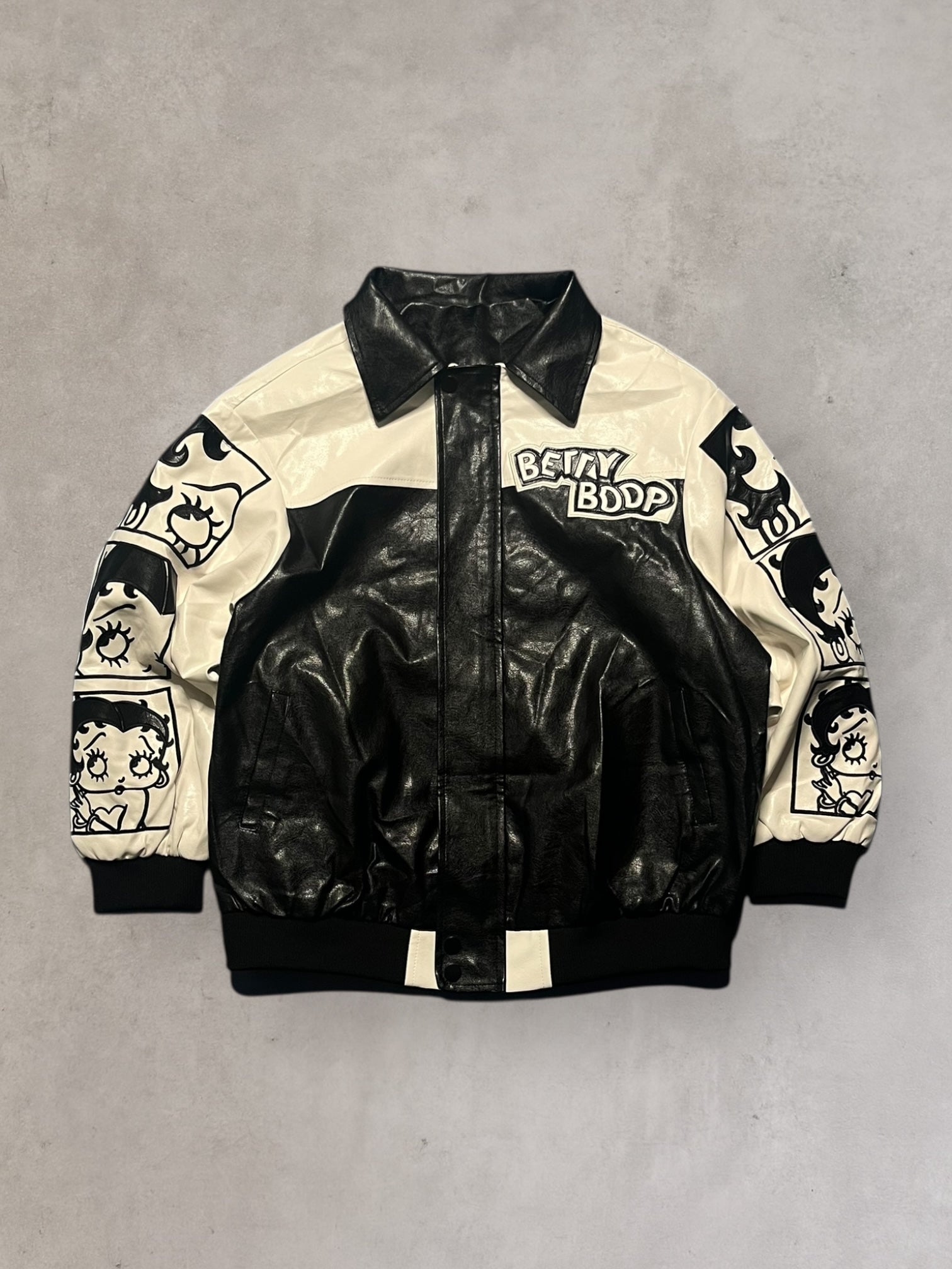 Betty Boop Jacket - White/Black