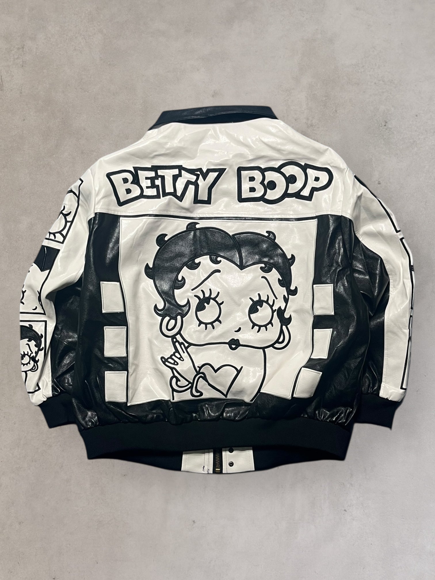 Betty Boop Jacket - White/Black
