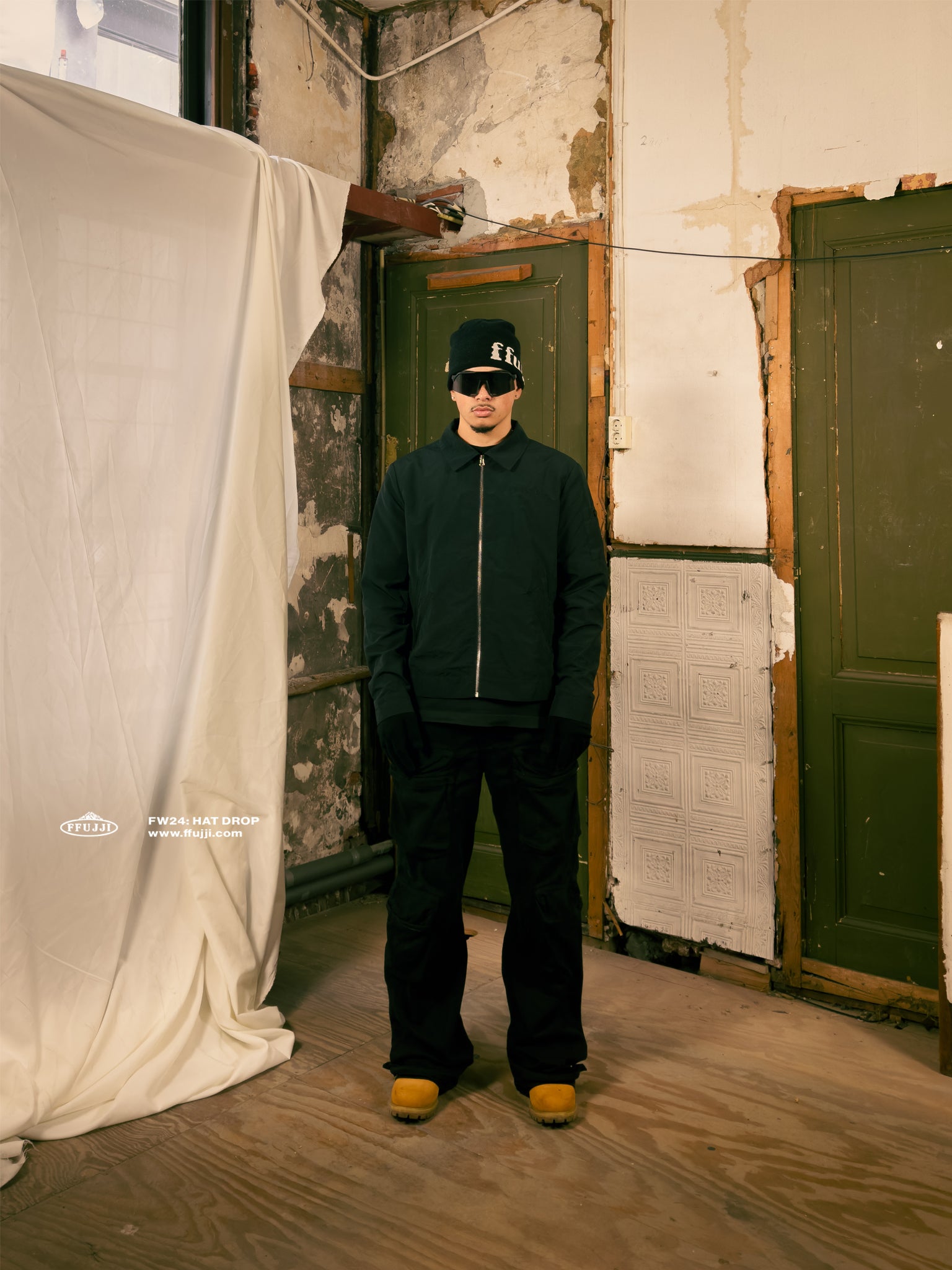 FFUJJI ARTICU BEANIE NOIR