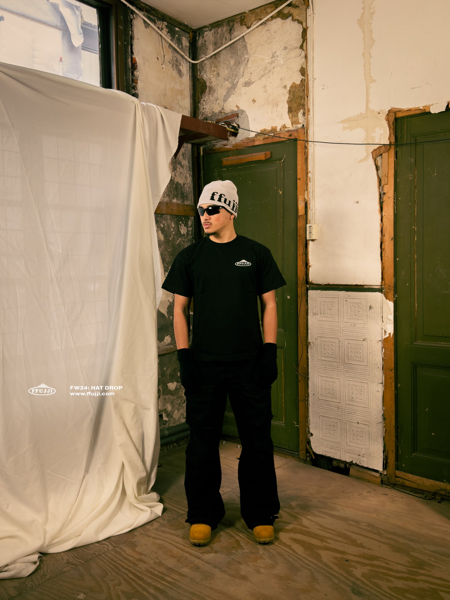 FFUJJI ARTICU BEANIE ASH GREY