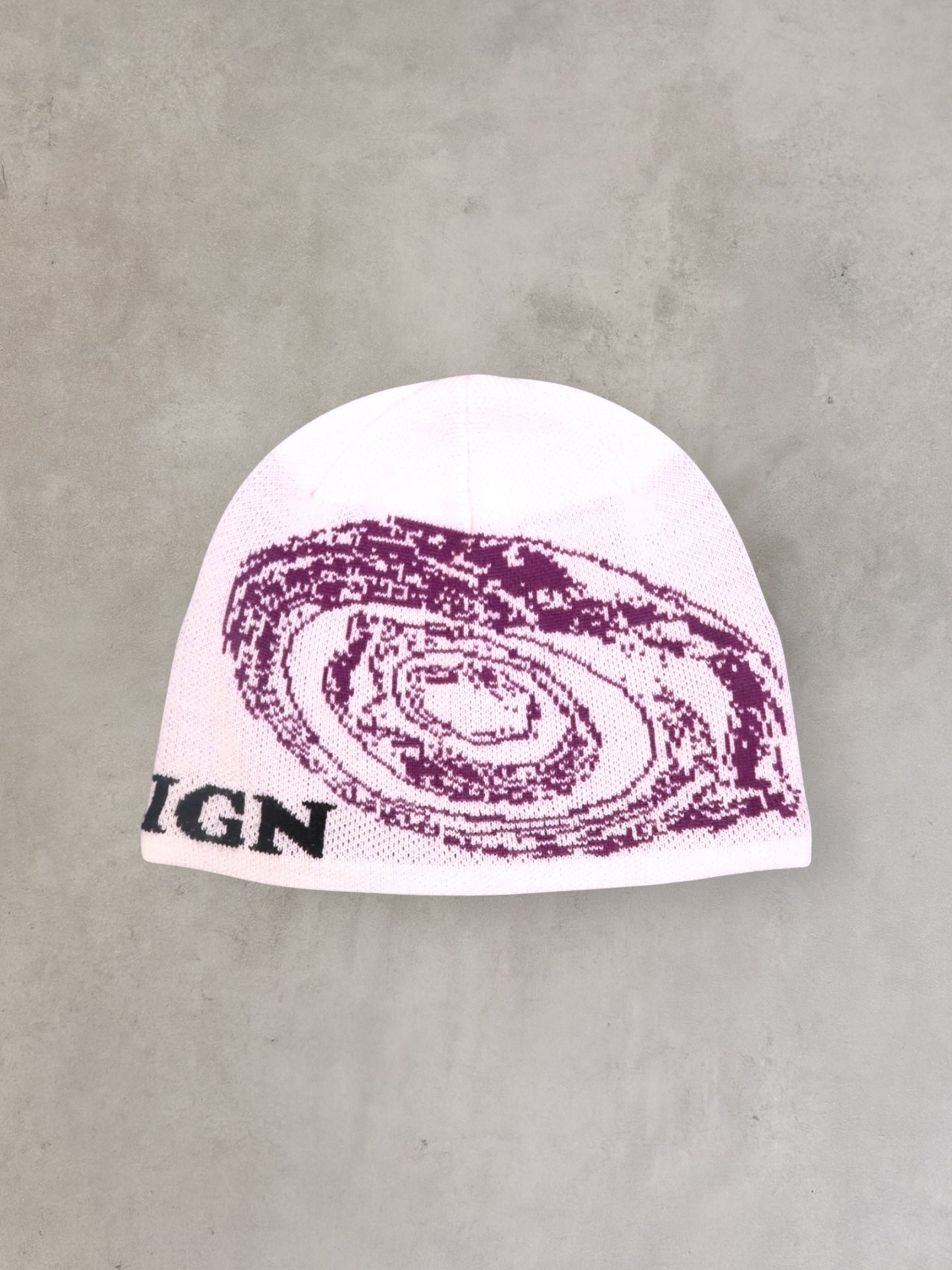 FFUJJI x FOREIGN VINTAGE SPIRAL BEANIE CLOUD