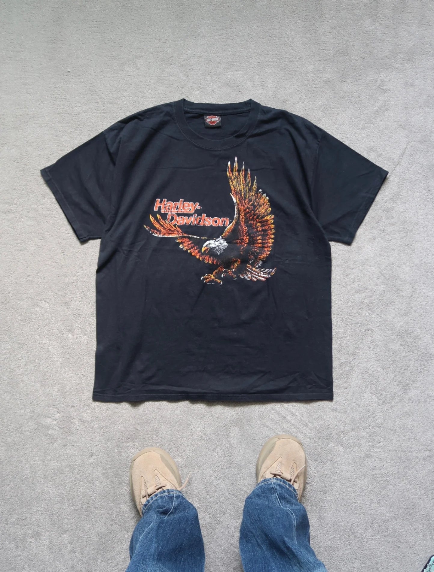 Black Harley-davidson Las Vegas T-shirt - XL