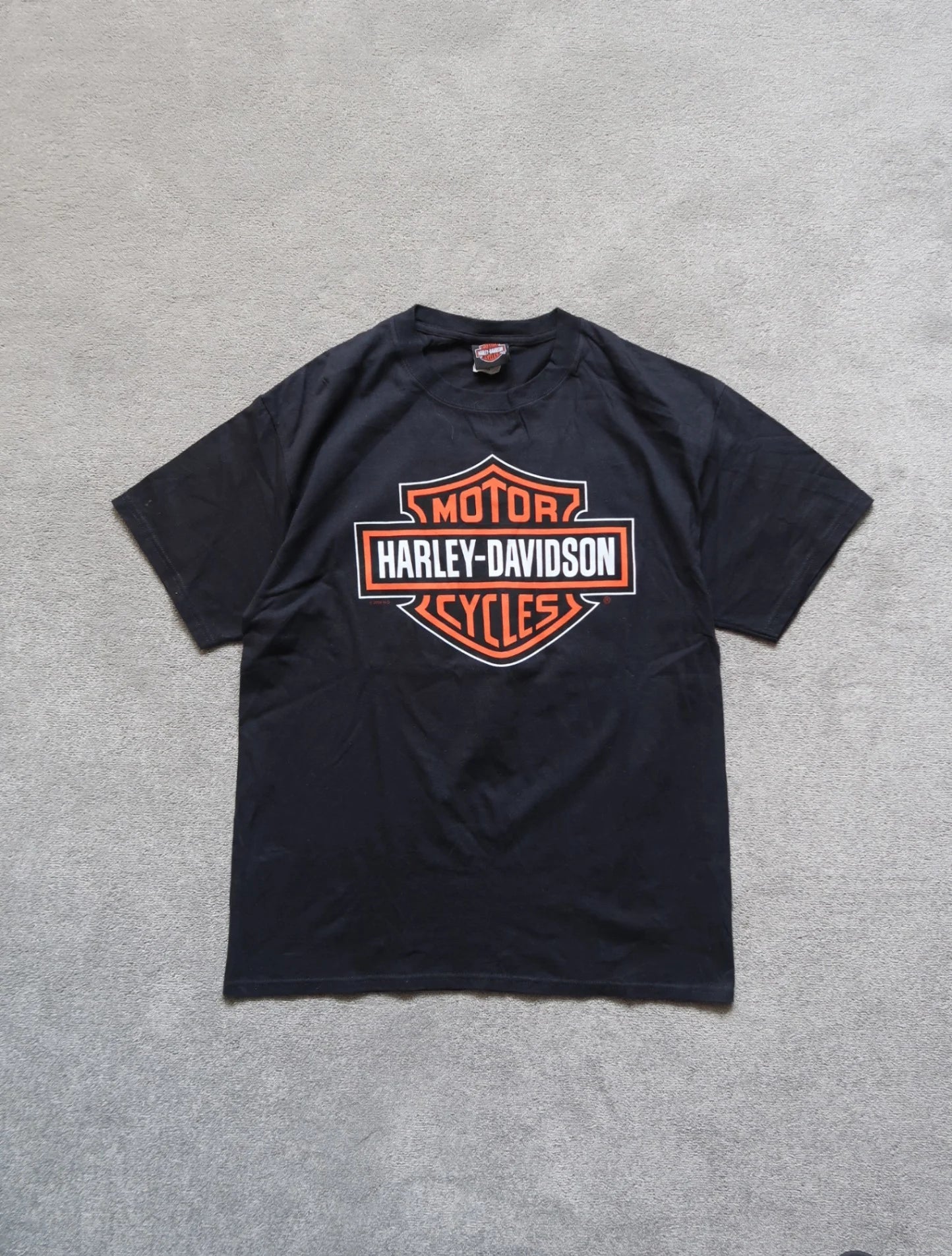 Black Harley-davidson Miami, FL T-shirt - L
