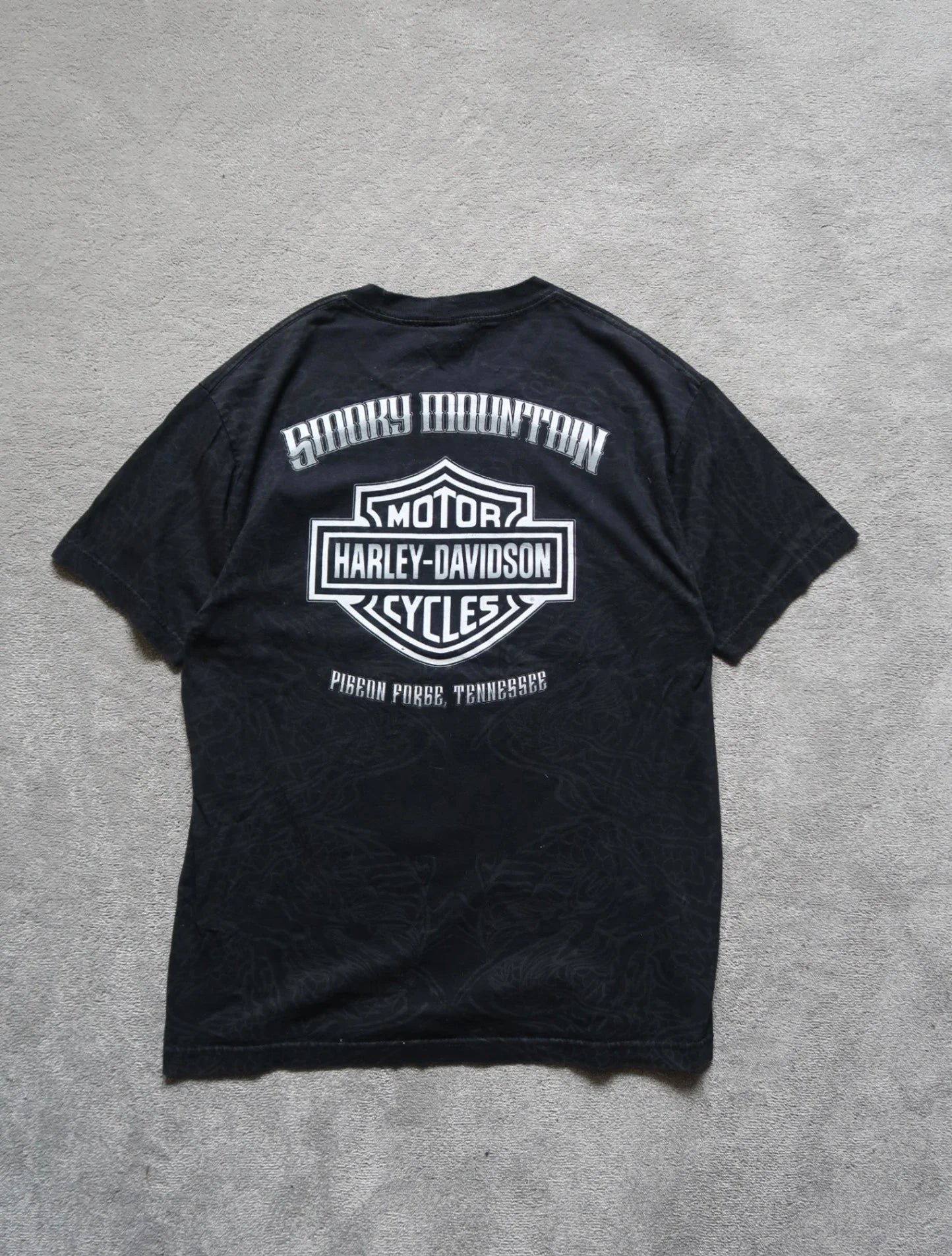 Black Harley-davidson Pigeon Forge T-shirt - L