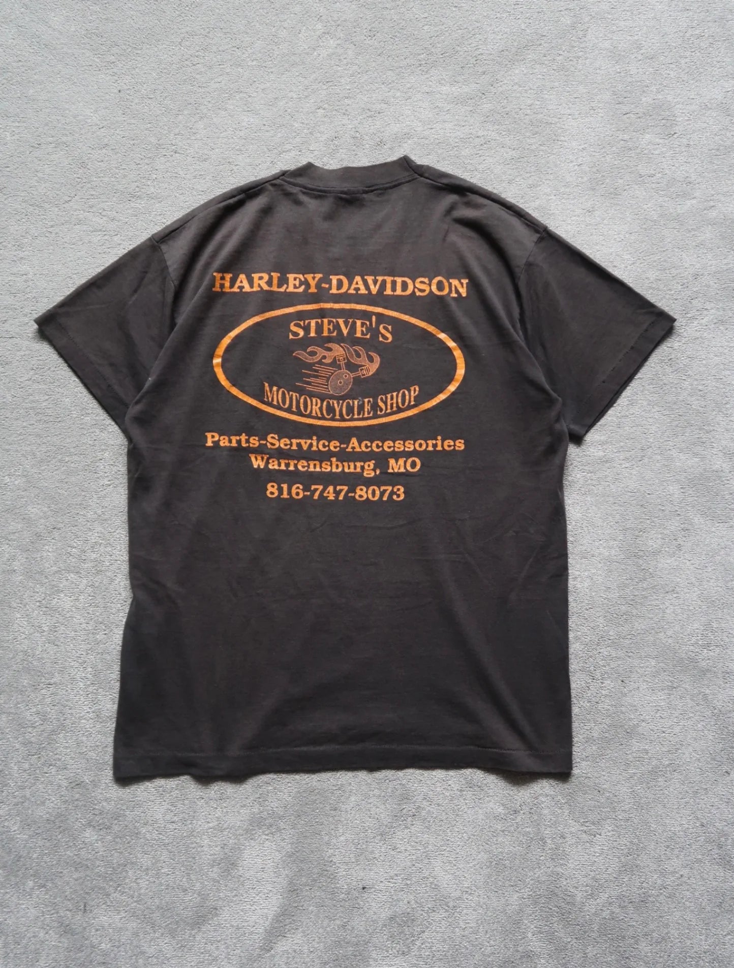 Black Harley-davidson Missouri T-shirt - L